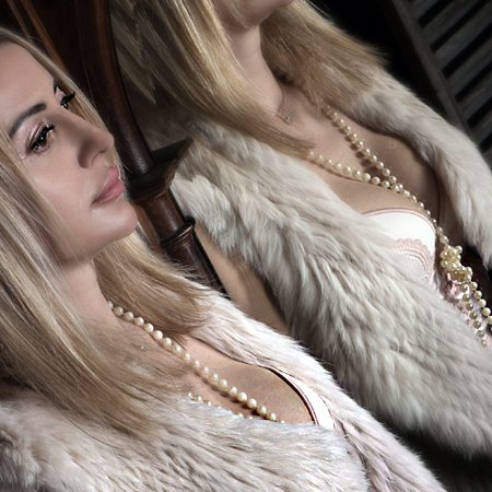 Rustig portret in zacht licht